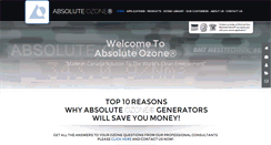 Desktop Screenshot of absoluteozone.com